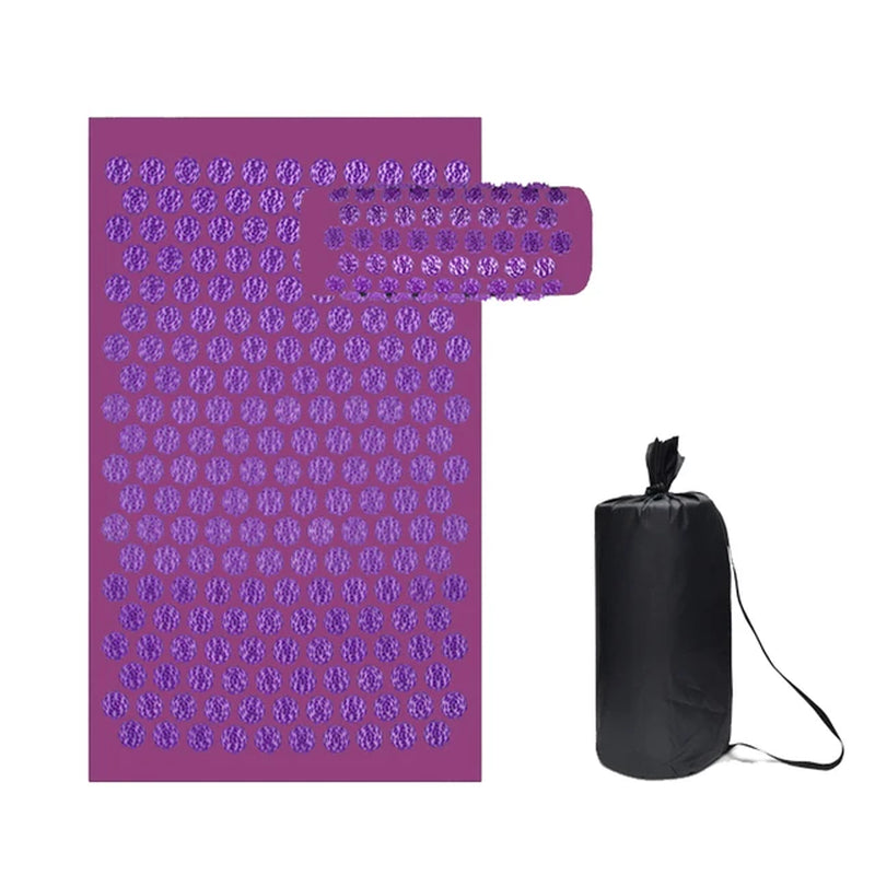 ZenSpike™ Acupressure Mat & Pillow Set – Stress Relief, Relaxation & Recovery Kit