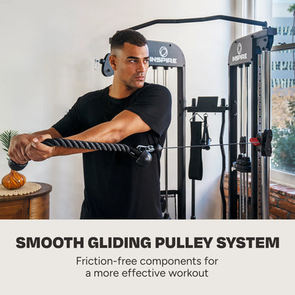 Inspire Fitness CG3 Functional Trainer – Dual Weight Stack Home Gym with Adjustable Pulleys