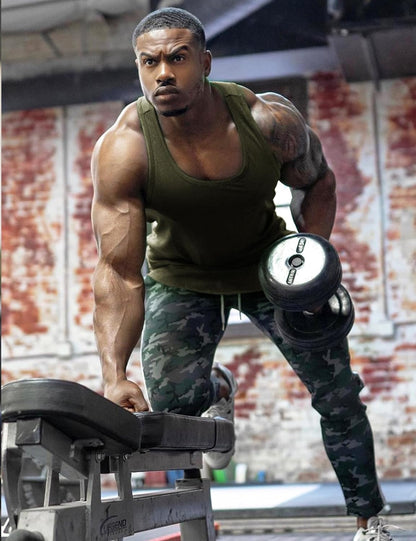 Men’s 3-Pack Gym Tank Tops – Y-Back Sleeveless Workout Shirts