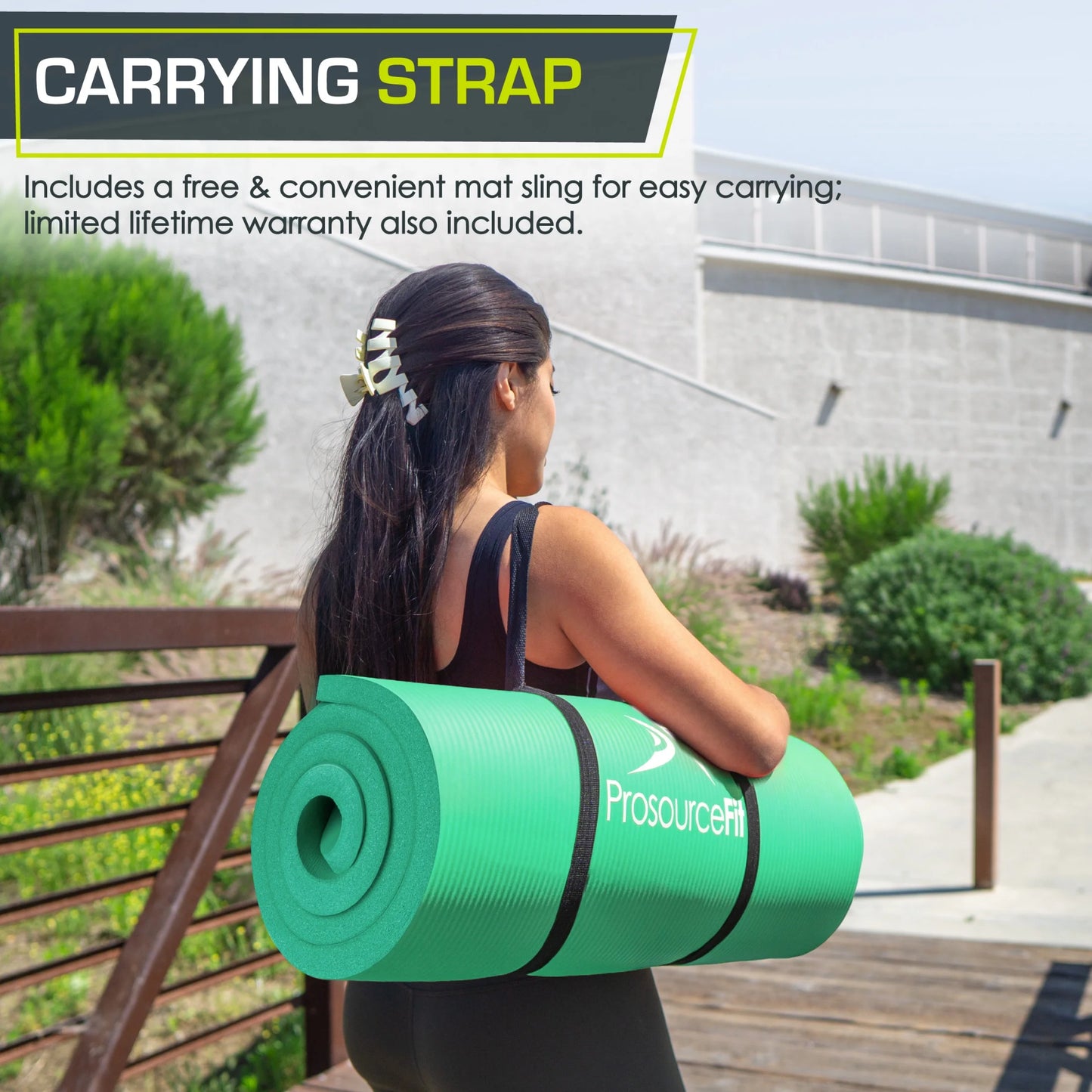 Extra Thick Yoga & Pilates Mat – Cushioned Workout Floor Mat