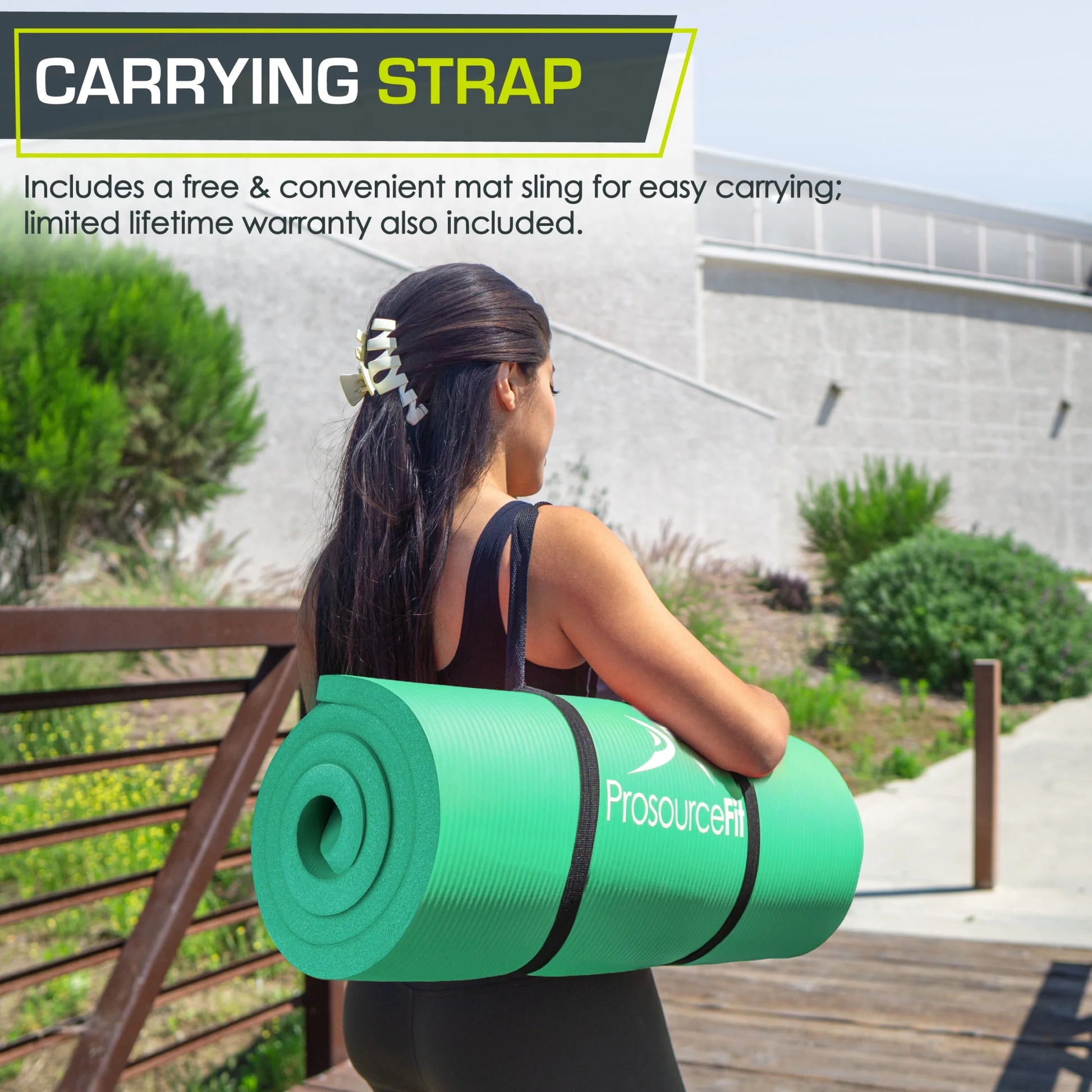 Extra Thick Yoga & Pilates Mat – Cushioned Workout Floor Mat
