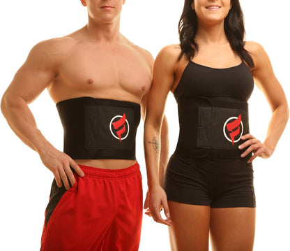 Waist Trimmer Sauna Belt for Men & Women – Sweat & Core Training Wrap