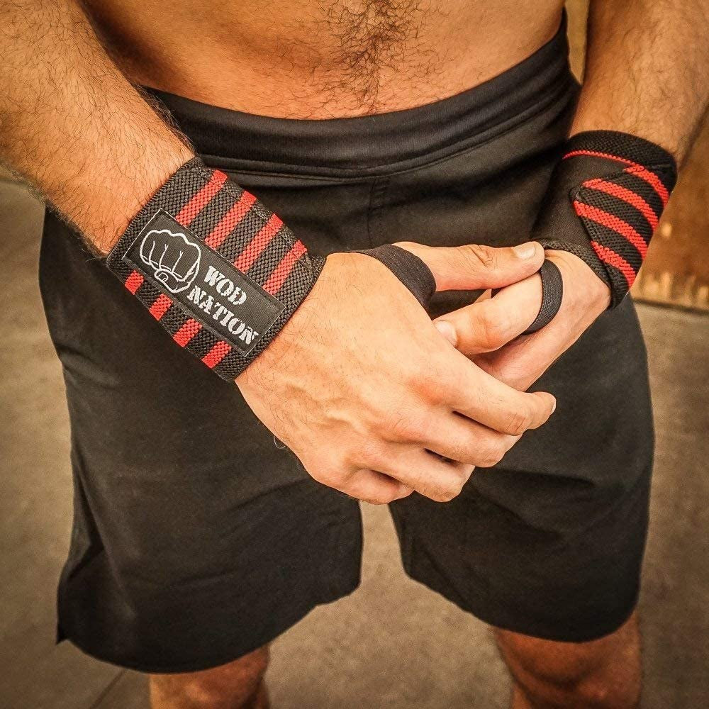 Wrist Wraps for Weightlifting – Professional Gym Support Straps