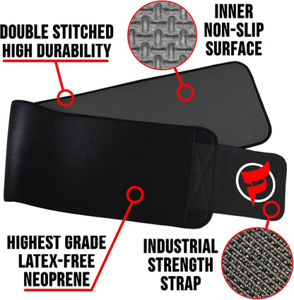 Waist Trimmer Sauna Belt for Men & Women – Sweat & Core Training Wrap