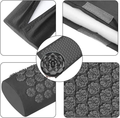 ZenSpike™ Acupressure Mat & Pillow Set – Stress Relief, Relaxation & Recovery Kit