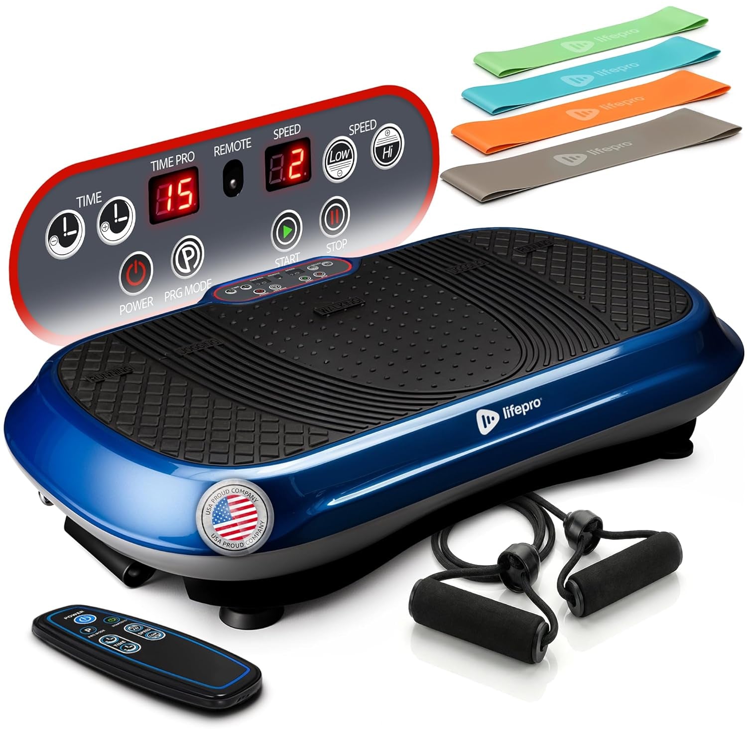 Vibration Plate Exercise Machine – Full Body Strength & Toning Platform