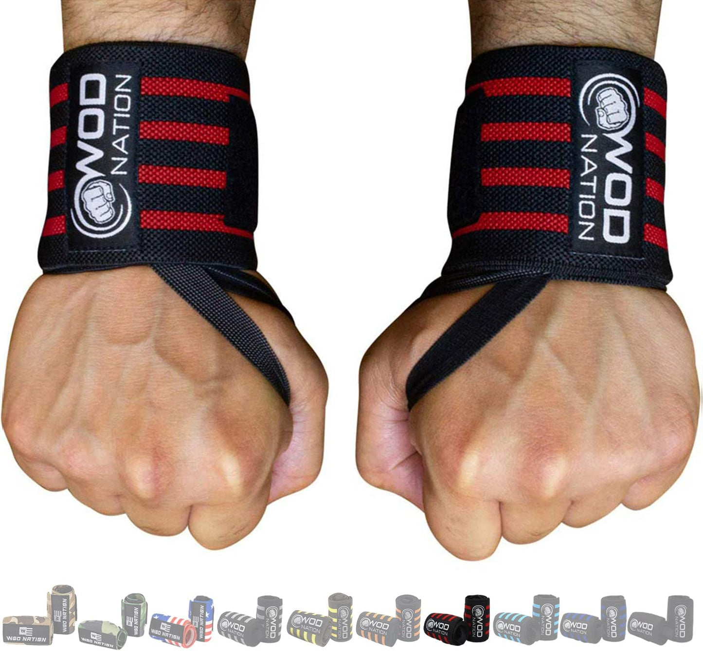 Wrist Wraps for Weightlifting – Professional Gym Support Straps