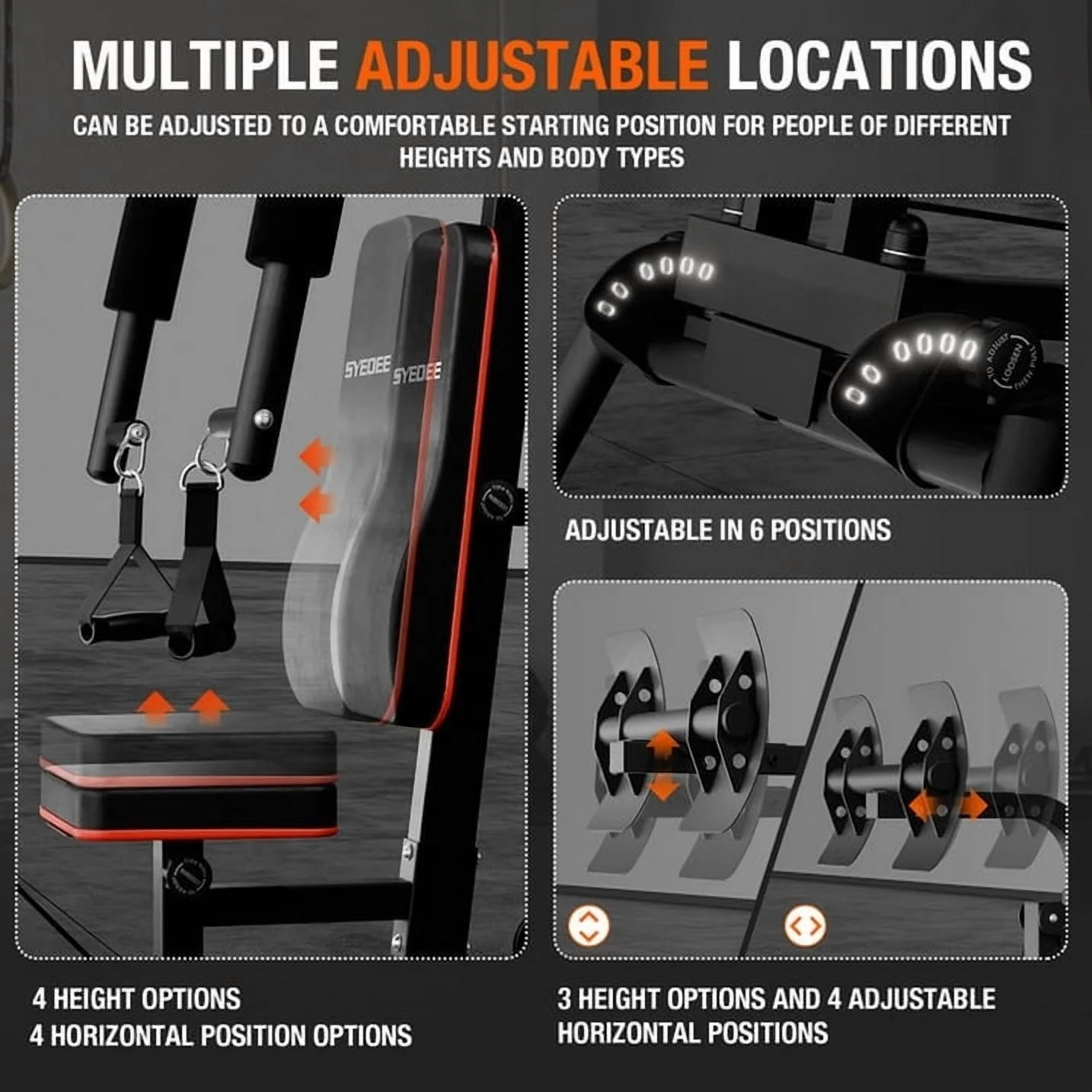 All-in-One Home Gym System – Folding Chest Press & Full Body Strength Training Machine